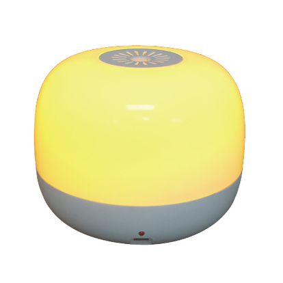 LED bedside table lamp with lonizer / air purifier