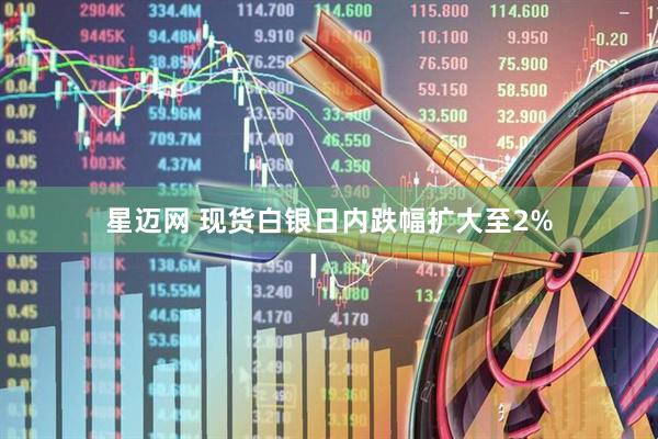 星迈网 现货白银日内跌幅扩大至2%