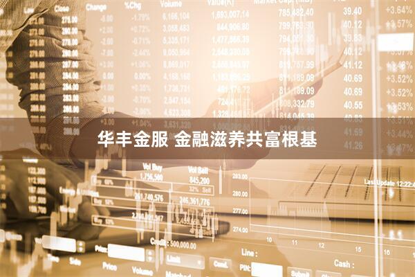 华丰金服 金融滋养共富根基